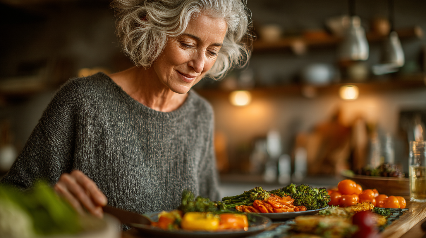 Persoane în vârstă practicând yoga și meditație în natură
